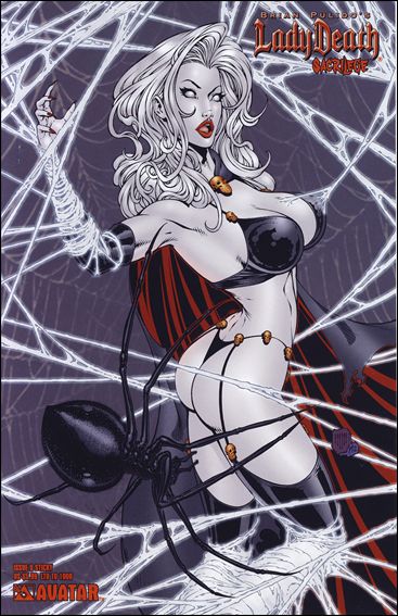 Brian Pulido's Lady Death: Sacrilege issue 0-H Sticky Cover 1/1000
