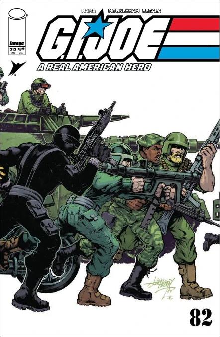 G.I. Joe: A Real American Hero (2023) issue 313-D Retailer Exclusive John Hebert Wraparound Cove