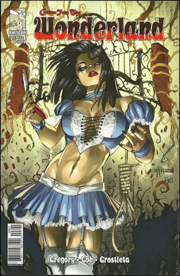 Grimm Fairy Tales Presents Wonderland issue 8-B Guiseppe Cafaro Cover