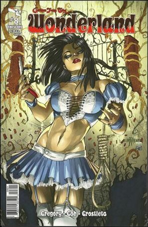 Grimm Fairy Tales Presents Wonderland issue 8-B Guiseppe Cafaro Cover