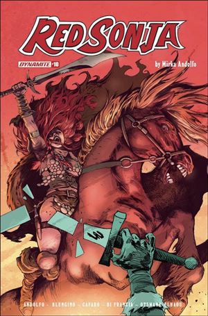 Red Sonja (2021) issue 10-D Jonathan Lau Cover