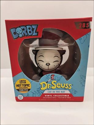 Dorbz figure 285-C Cat In The Hat (Flocked)