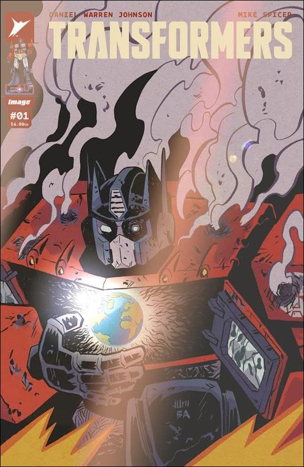 Transformers (2023) issue 1-ZG Juni Ba Retailer Exclusive Foil Cover