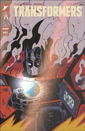 Transformers (2023) issue 1-ZG Juni Ba Retailer Exclusive Foil Cover