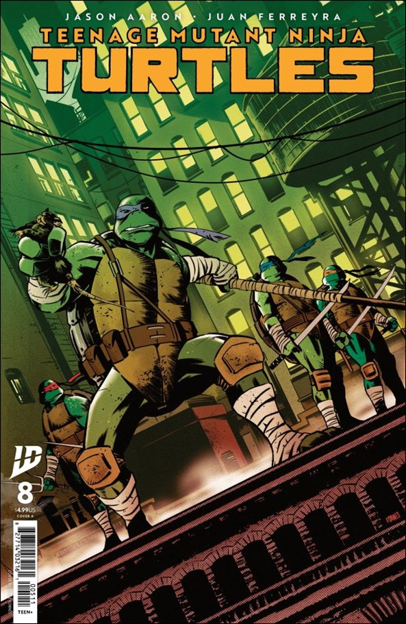 Teenage Mutant Ninja Turtles (2024) issue 8 Jorge Fornés Cover