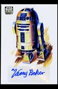 Star Wars Galaxy: Series 5 (Autograph Subset) card 4 Kenny Baker