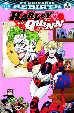 Harley Quinn (2016) issue 1-UG Aaron Lopresti Painted Visions Cover