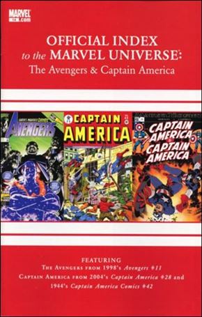 Avengers, Thor & Captain America: Official Index to the Marvel Universe issue 14