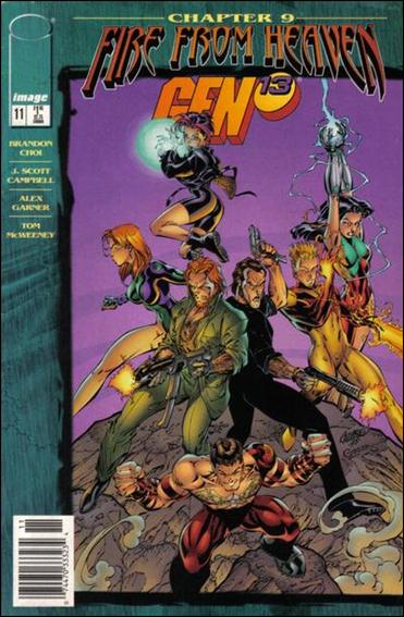 Gen13 (1995) issue 11-C Newsstand Edition / Price Variant