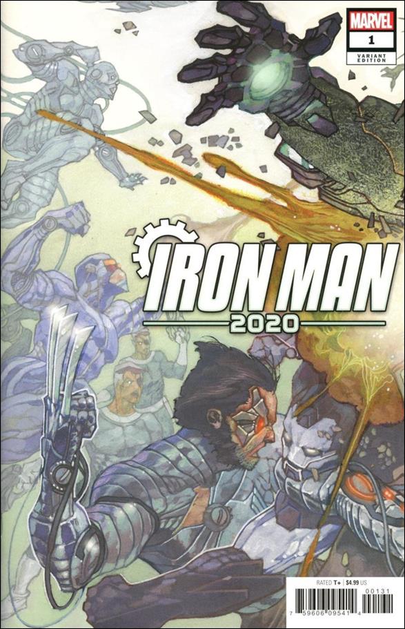Iron Man 2020 (2020) issue 1-G Simone Bianchi Connecting Cover
