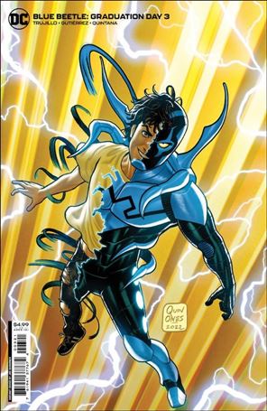Blue Beetle: Graduation Day issue 3-B Joe Quinones Cardstock Cover