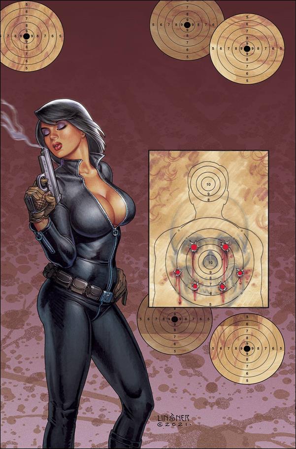Jennifer Blood (2021) issue 6-R Joseph Michael Linsner Virgin Cover