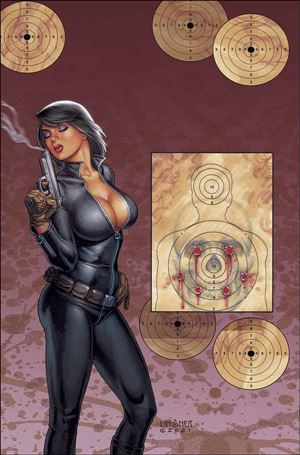 Jennifer Blood (2021) issue 6-R Joseph Michael Linsner Virgin Cover
