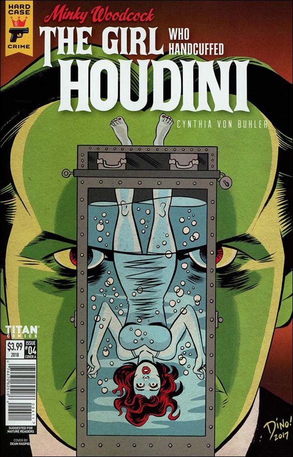 Minky Woodcock: The Girl Who Handcuffed Houdini issue 4 Dean Haspiel Cover