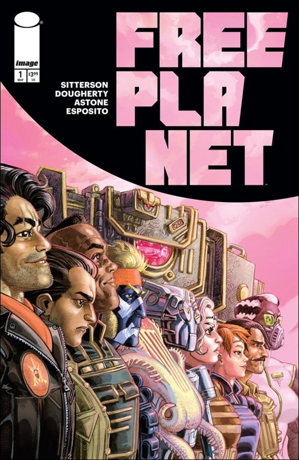 Free Planet (2025) issue 1 Jed Dougherty Cover