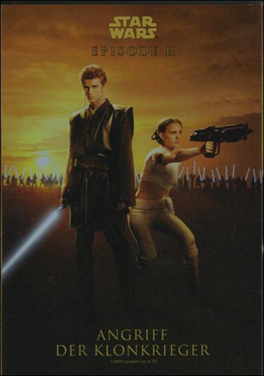 Star Wars: Episode II Attack of the Clones (Promo German) card 1