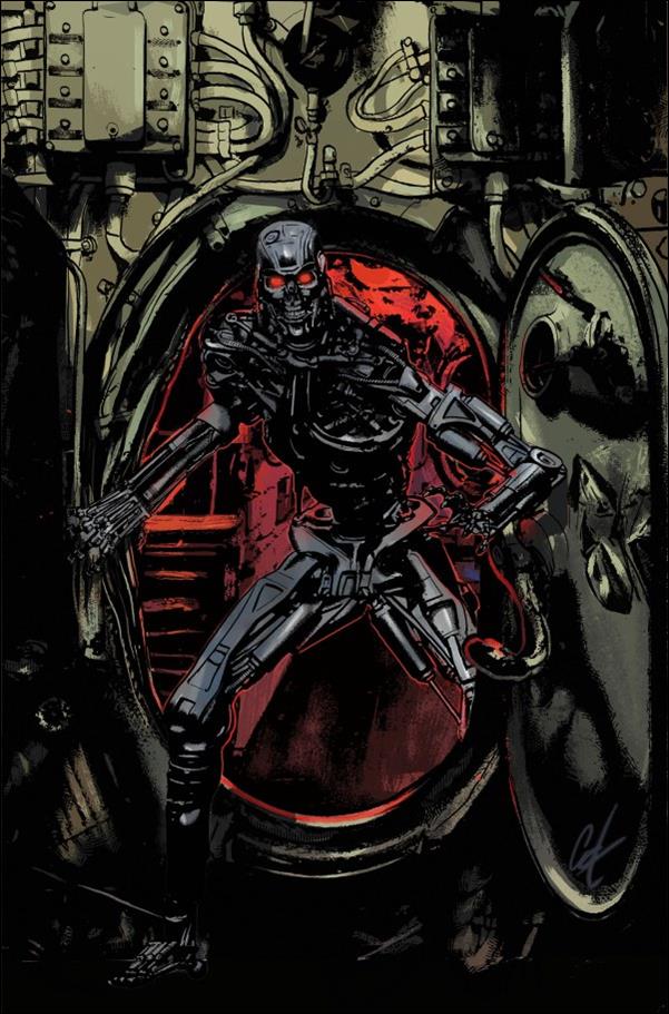 Terminator (2024) issue 4-M Cat Staggs Virgin 1:20 Cardstock Cover
