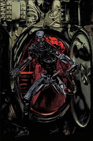 Terminator (2024) issue 4-M Cat Staggs Virgin 1:20 Cardstock Cover