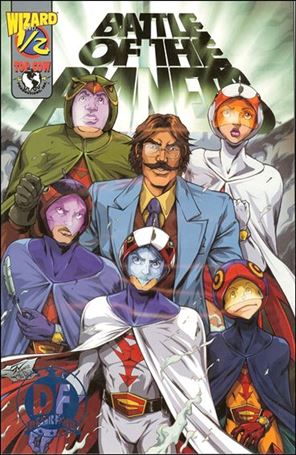 Battle of the Planets (2002) issue 1/2-C Wizard Edition DF Blue Stamp Cover 1/5000