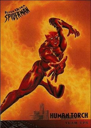 Fleer Ultra Spider-Man (Base Set) card 120 Human Torch