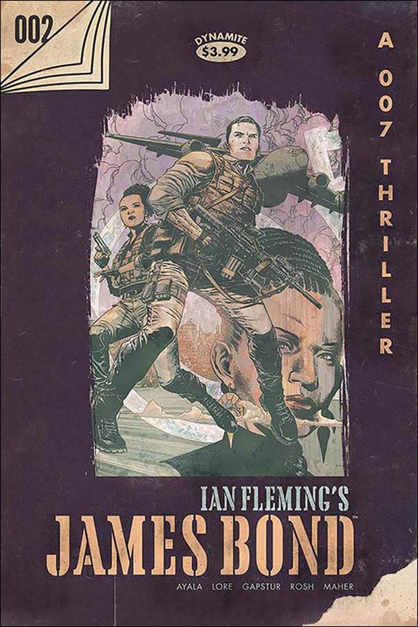 James Bond (2019) issue 2-F Jim Cheung 1:25 Vintage Paperback Cover