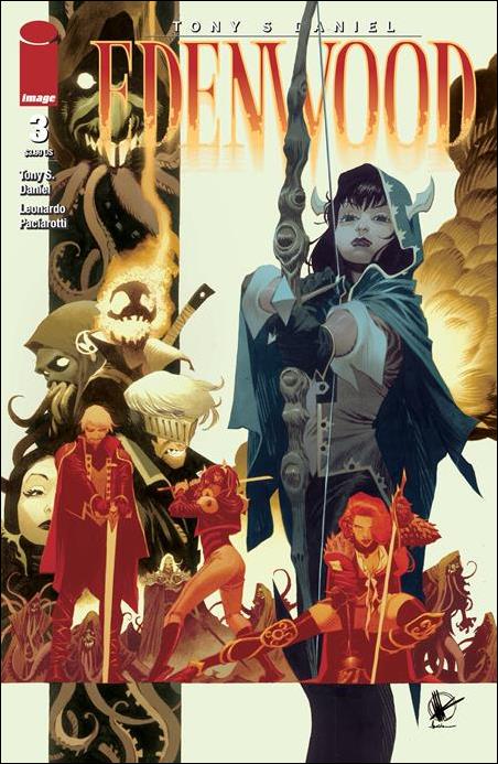 Edenwood issue 3-E Tony S. Daniel 1:10 Cover