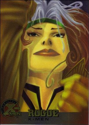 1996 Fleer Ultra X-Men All Chromium (Base Set) card 11 Rogue