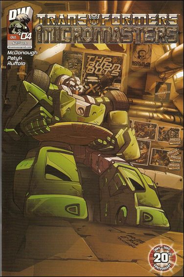Transformers: Micromasters issue 4 Pat Lee Cover