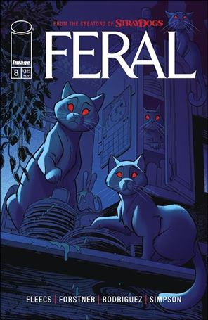 Feral (2024) issue 8 Tony Fleecs Cover