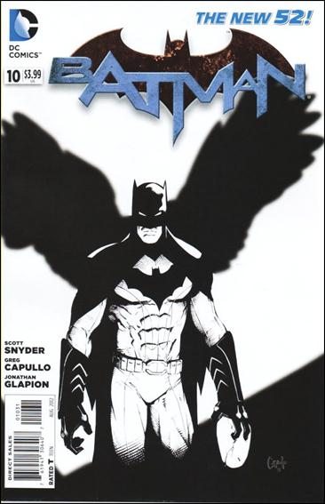 Batman (2011) issue 10-E Greg Capullo 1:200 Black and White Cover