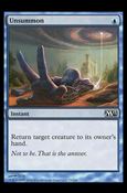 Magic the Gathering: 2013 Core Set (Base Set) card 75 Unsummon