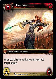 World of Warcraft: March of the Legion (Base Set) card 202 Shadala