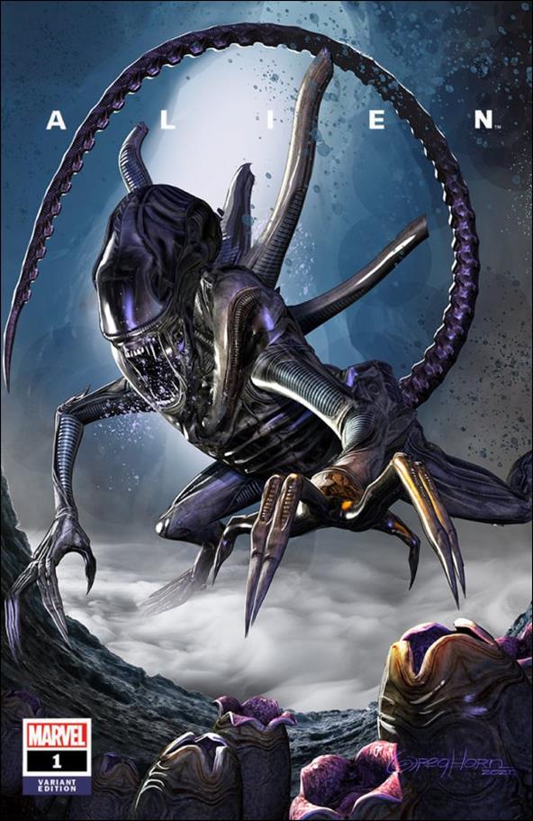 Alien (2021) issue 1-X Greg Horn 616 Comics Cover