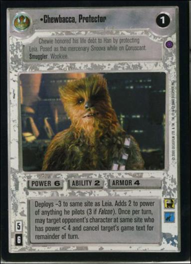 Star Wars: Reflections II: Expanding the Galaxy (Base Set) card 94 Chebacca, Protector