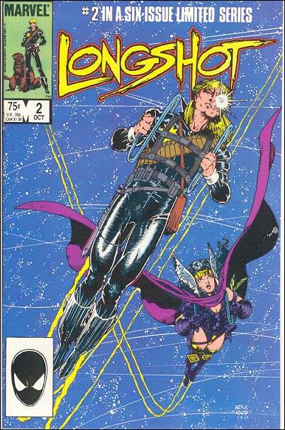 Longshot (1985) issue 2 Newsstand Cover
