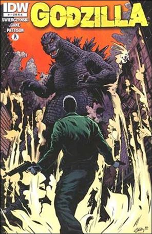 Godzilla (2012) issue 1-RI  Ryan Kelly Movie Tribute Cover