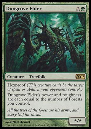 Magic the Gathering: 2012 Core Set (Base Set) card 171 Dungrove Elder