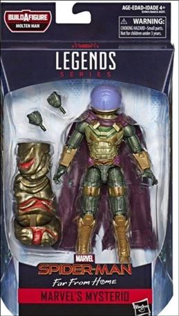 Marvel Legends Series: Spider-Man (Molten Man Series) figure 2 Mysterio