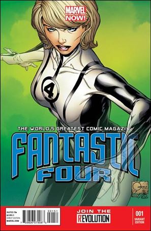 Fantastic Four (2013) issue 1-C Joe Quesada 1:100 Cover