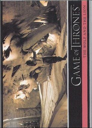 Game of Thrones: Season One (Base Set) card 14 The Wolf And The Lion
