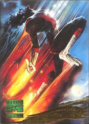 1995 Marvel Masterpieces (Base Set) card 137 Nightcrawler