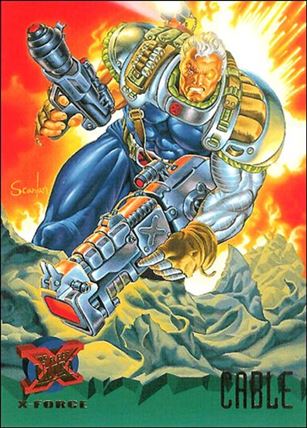 1995 Fleer Ultra X-Men (Base Set) card 113 Cable
