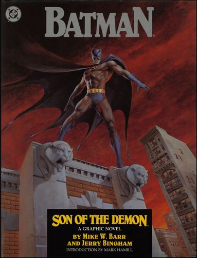 Batman: Son of the Demon issue 1 Dust Jacket