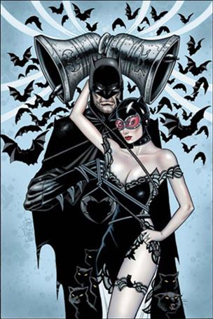 Batman (2016) issue 50-TQ Jim Balent Jetpack / Forbidden Planet Virgin Cover