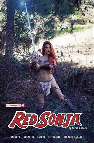Red Sonja (2021) issue 12-E Cosplay Photo Cover