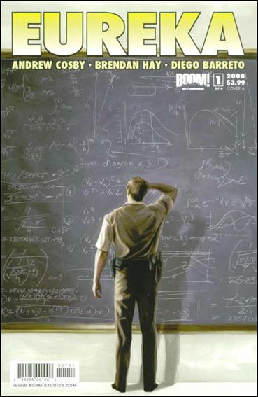 Eureka (2008) issue 1 J.K. Woodward "Chalkboard" Cover