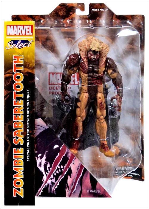 Marvel Select figure 112 Zombie Sabretooth