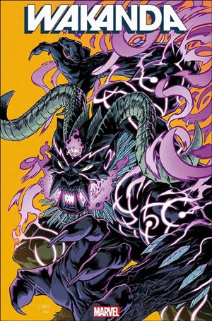 Wakanda issue 3-C Cory Smith Demonized Cover