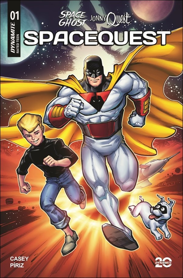 Space Ghost / Jonny Quest: Space Quest issue 1-E Chad Hardin Cover