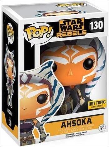 POP! Star Wars figure 130 Ahsoka Hot Topic Exclusive